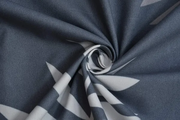 220TC_Elastic_Fitted_100%_Cotton_Feel_Printed_King_Size_Single_Bed_Bedsheet_with_1_Pillow_Cover_(36"x78"_Upto_6"_Mattress)_Grey_Leaf